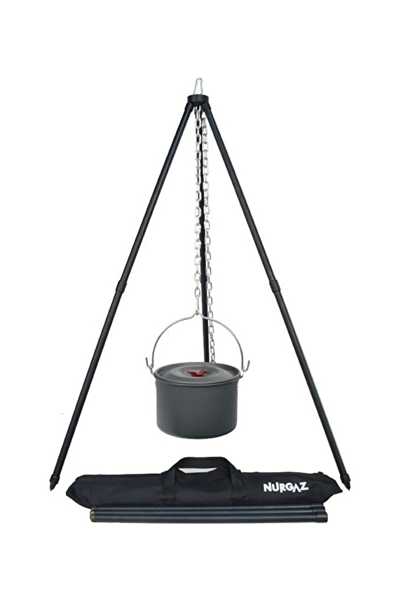 Nurgaz Üç Ayak Izgara Metal NG ÜAI-M