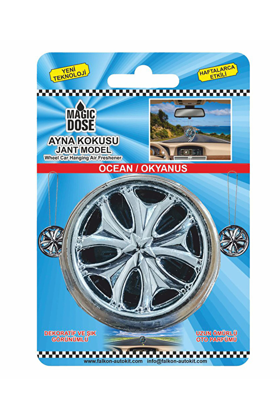 Autokit Okyanus Asmalı Oto Kokusu