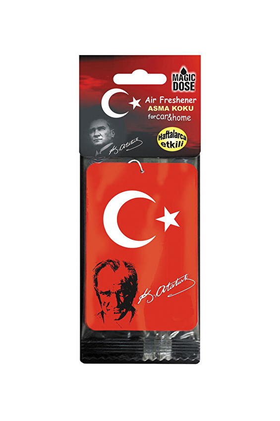 Magic Dose Oto Kokusu Türk Bayrağı-Atatürk Fa1-825