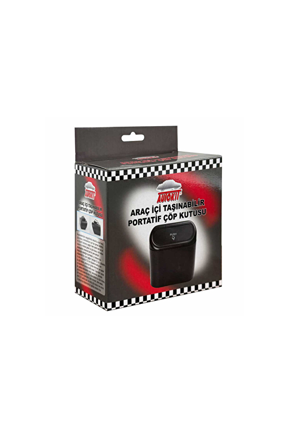 Autokit Araç İçi Taşınabilir Portatif Çöp Kutusu FA1-892