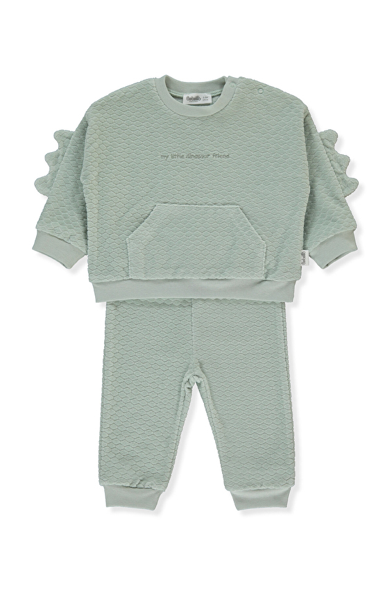 Bebetto Kadife Bebek Takım K5034 Mint Bebetto Kadife Bebek Takım K5034 Mint