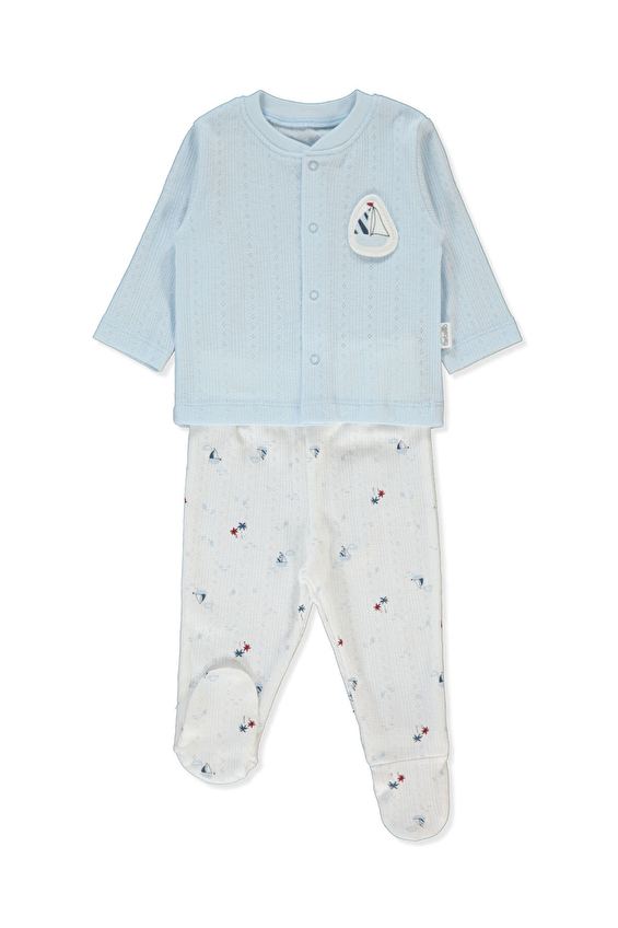 Bebetto Bebek Takım F1469 Mavi Bebetto Bebek Takım F1469 Mavi