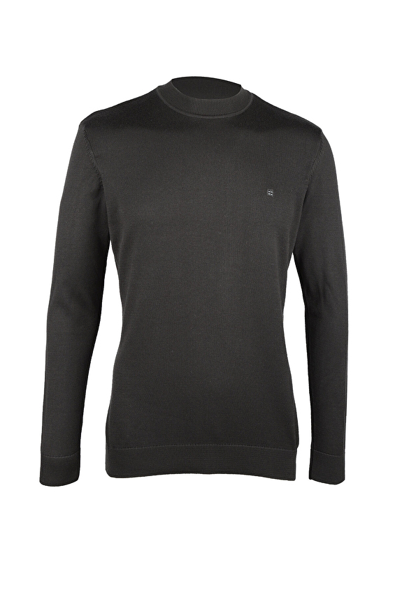 Avva Regular Fit Uzun Kollu Yüksek Bisiklet Yaka Erkek Kazak B005021 Siyah Avva Regular Fit Uzun Kollu Yüksek Bisiklet Yaka Erkek Kazak B005021 Siyah