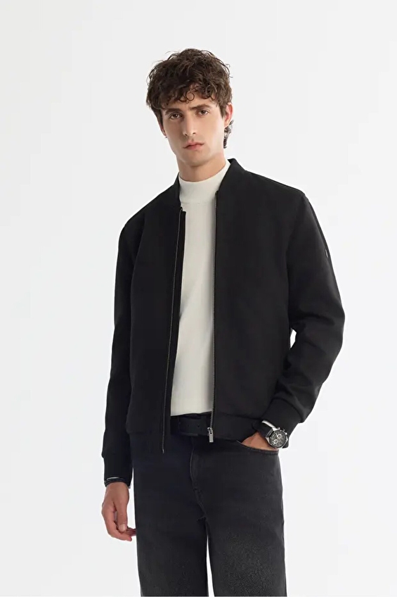 Avva Comfort Fit Erkek Mont B006045 Siyah Avva Comfort Fit Erkek Mont B006045 Siyah