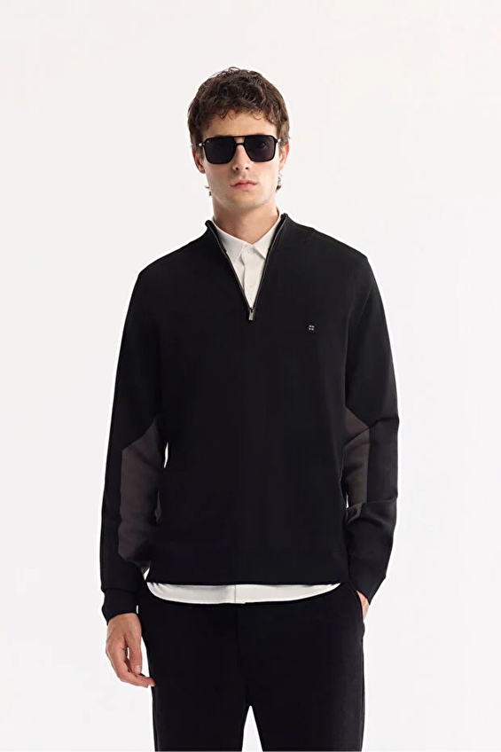 Avva Regular Fit Erkek Kazak A52Y5020 Siyah Avva Regular Fit Erkek Kazak A52Y5020 Siyah