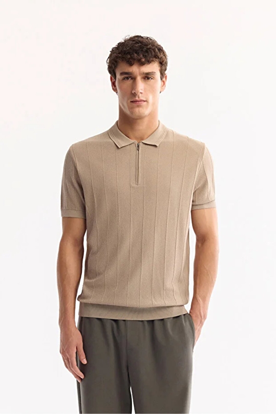 Avva Regular Fit Erkek Triko A52Y5010 Vizon Avva Regular Fit Erkek Triko A52Y5010 Vizon