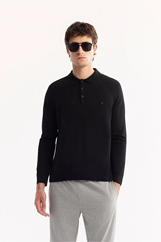 Avva Regular Fit Erkek Kazak A52Y5030 Siyah Avva Regular Fit Erkek Kazak A52Y5030 Siyah