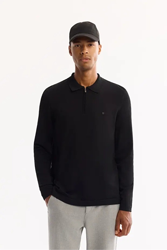 Avva Regular Fit Erkek Kazak B005150 Siyah Avva Regular Fit Erkek Kazak B005150 Siyah