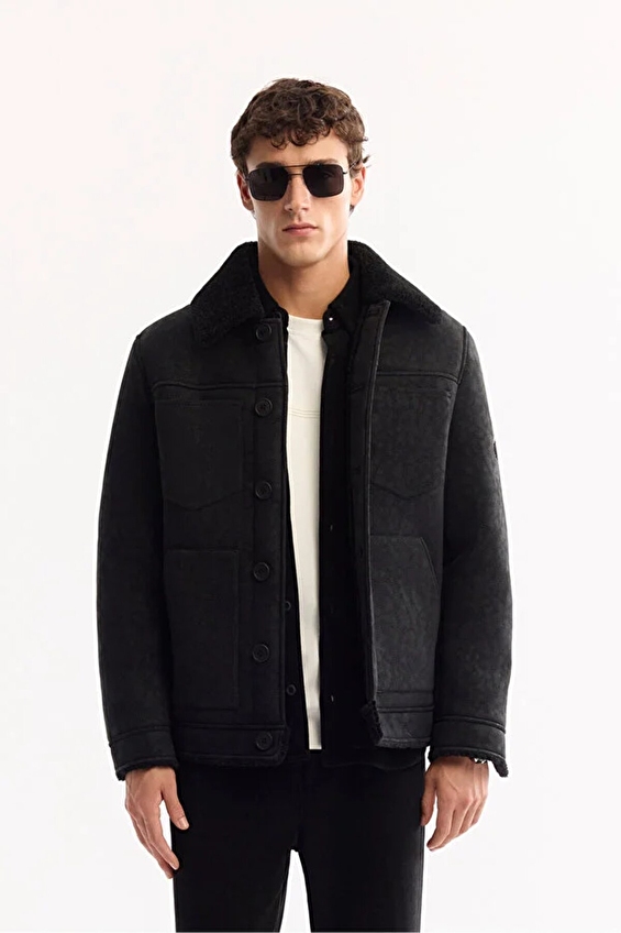 Avva Comfort Fit Erkek Mont A52Y6057 Siyah Avva Comfort Fit Erkek Mont A52Y6057 Siyah