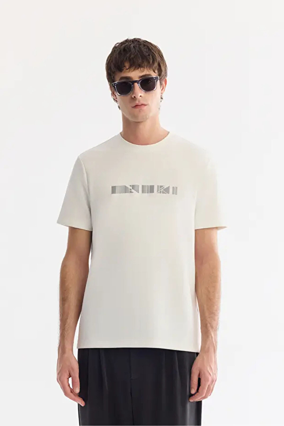 Avva Regular Fit Erkek Tişört A61Y1061 Ekru Avva Regular Fit Erkek Tişört A61Y1061 Ekru