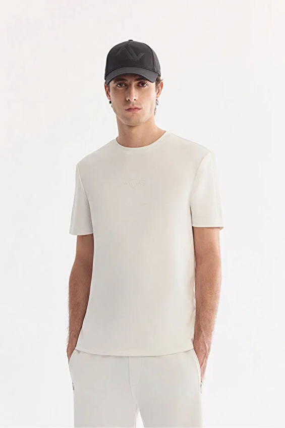 Avva Regular Fit Erkek Tişört A61Y1043 Ekru Avva Regular Fit Erkek Tişört A61Y1043 Ekru