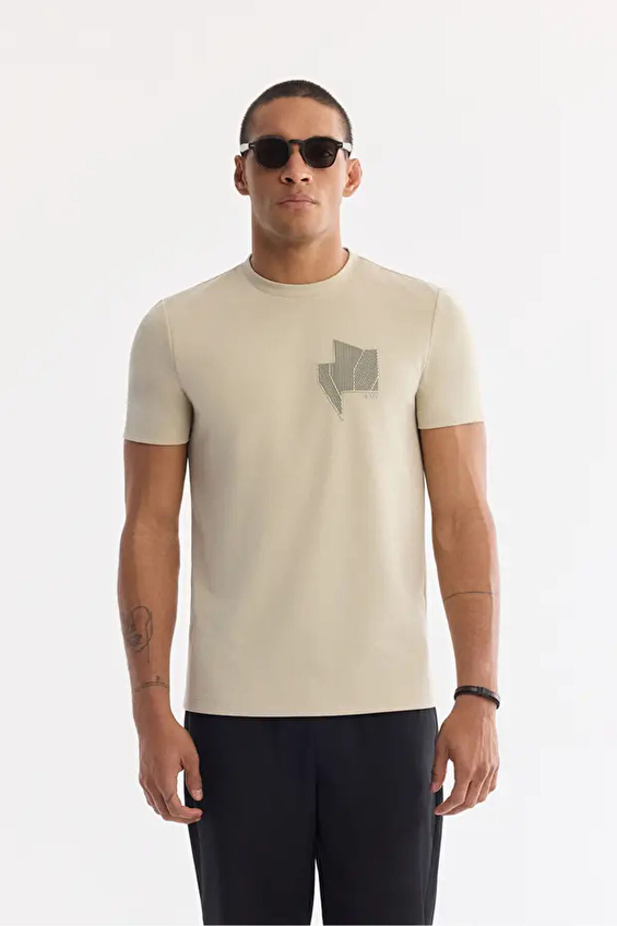 Avva Regular Fit Erkek Tişört A61Y1136 Bej Avva Regular Fit Erkek Tişört A61Y1136 Bej
