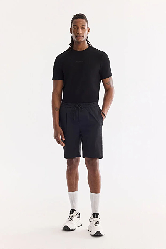 Avva Relaxed Fit Erkek Şort A61Y3655 Siyah Avva Relaxed Fit Erkek Şort A61Y3655 Siyah