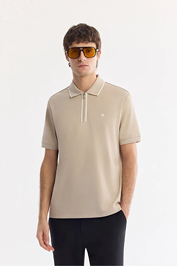 Avva Regular Fit Erkek Tişört A61Y1003 Vizon Avva Regular Fit Erkek Tişört A61Y1003 Vizon