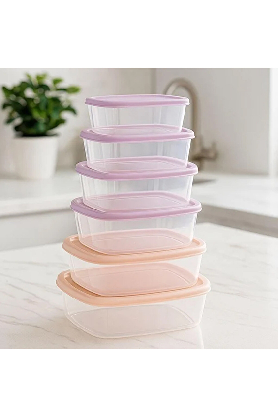 Decorev 6'lı Saklama Kabı Decorev 6'lı Saklama Kabı