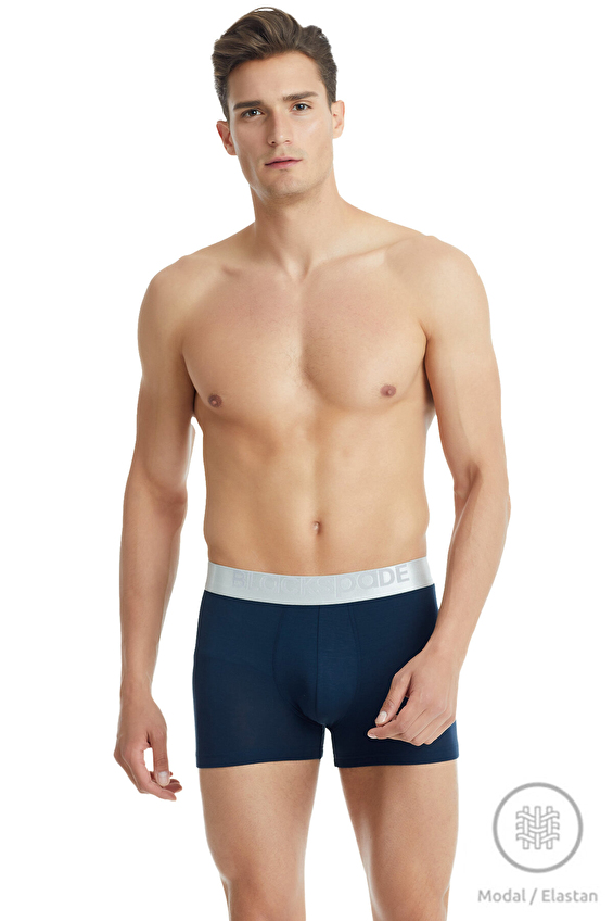 Blackspade Erkek Modal/Tencel Silver Boxer 9302 LACI Lacivert Blackspade Erkek Modal/Tencel Silver Boxer 9302 LACI Lacivert