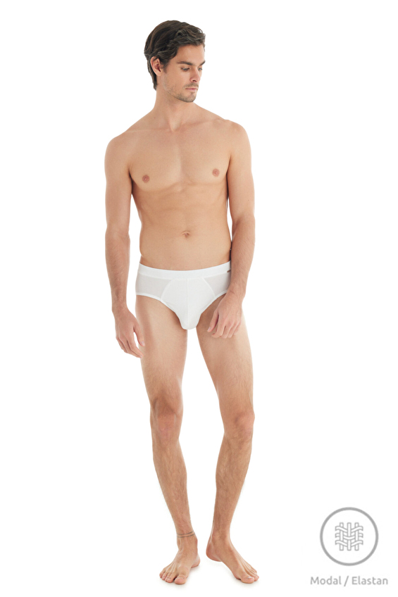 Blackspade Erkek Modal/Tencel Silver Slip 9311 001 Beyaz Blackspade Erkek Modal/Tencel Silver Slip 9311 001 Beyaz