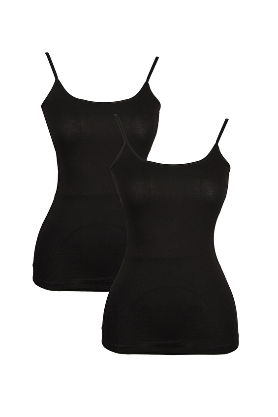 Blackspade İpli Kadın 2'Li Atlet 1591 090 Siyah Blackspade İpli Kadın 2'Li Atlet 1591 090 Siyah