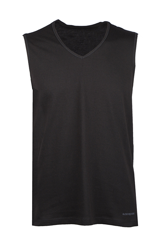 Blackspade V Yaka Sıfır Kol Erkek 2'Li Atlet 9227 090 Siyah Blackspade V Yaka Sıfır Kol Erkek 2'Li Atlet 9227 090 Siyah