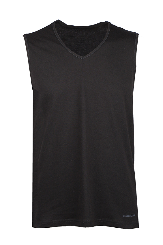Blackspade V Yaka Sıfır Kol Erkek 2'Li Atlet 9227 090 Siyah Blackspade V Yaka Sıfır Kol Erkek 2'Li Atlet 9227 090 Siyah