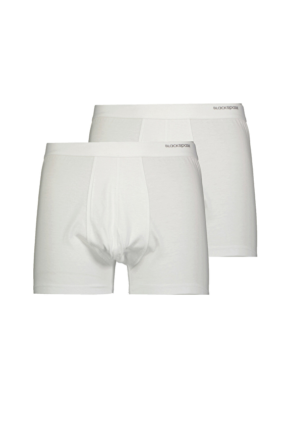 Blackspade Erkek Boxer 2'li 9626 Beyaz Blackspade Erkek Boxer 2'li 9626 Beyaz