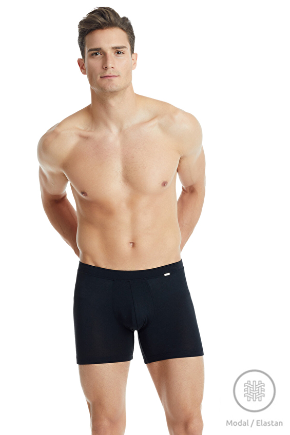 Blackspade Erkek Modal/Tencel Silver Boxer 9313 SYH Siyah Blackspade Erkek Modal/Tencel Silver Boxer 9313 SYH Siyah