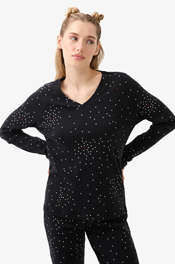 Blackspade Kadın Pijama Takımı 51944 SYH Siyah Blackspade Kadın Pijama Takımı 51944 SYH Siyah