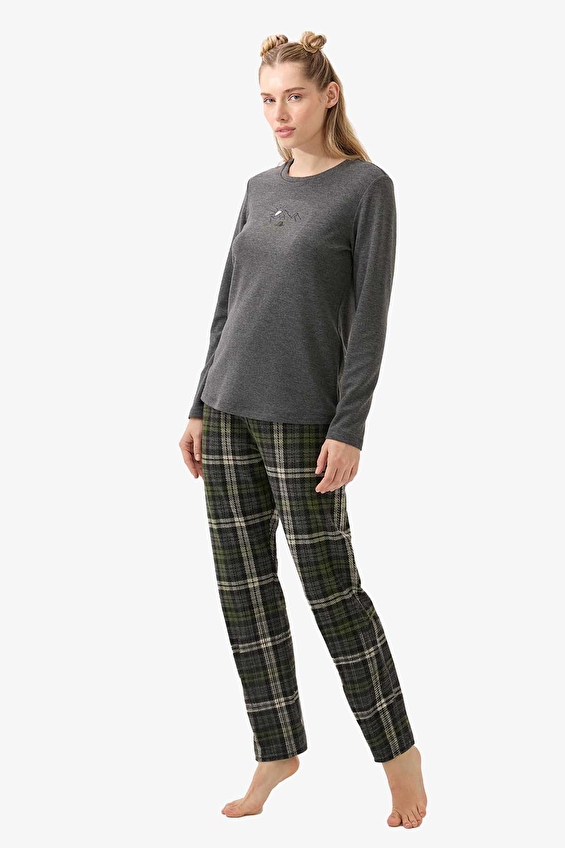 Blackspade Kadın Pijama Takımı 51936 ANT Antrasit Blackspade Kadın Pijama Takımı 51936 ANT Antrasit