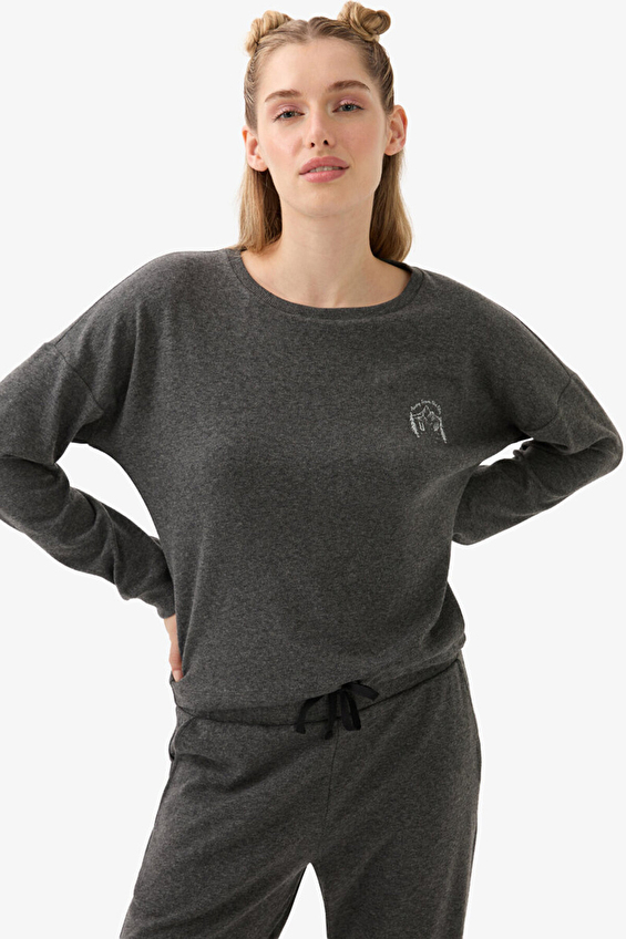 Blackspade Kadın Pijama Takımı 51939 ANT Antrasit Blackspade Kadın Pijama Takımı 51939 ANT Antrasit