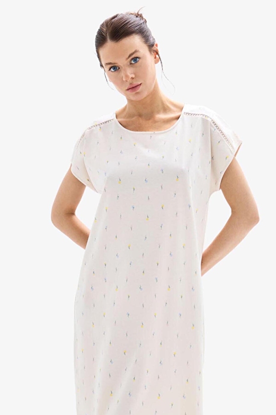 Blackspade Kadın Gecelik 52060 DSN Desenli Blackspade Kadın Gecelik 52060 DSN Desenli