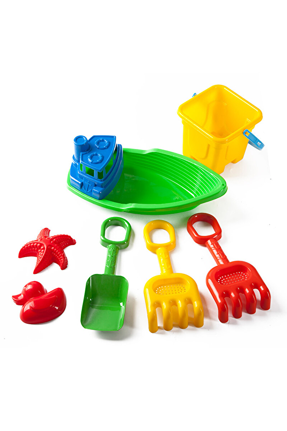 Oyuncak Tekne Kova Seti ER502 Oyuncak Tekne Kova Seti ER502