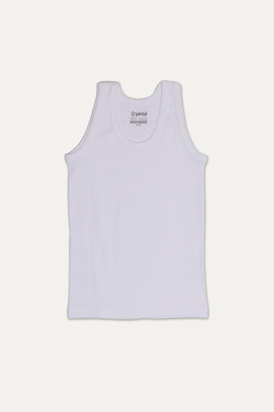 Yıldız Erkek Çocuk Ribana Atlet 04 Beyaz Yıldız Erkek Çocuk Ribana Atlet 04 Beyaz