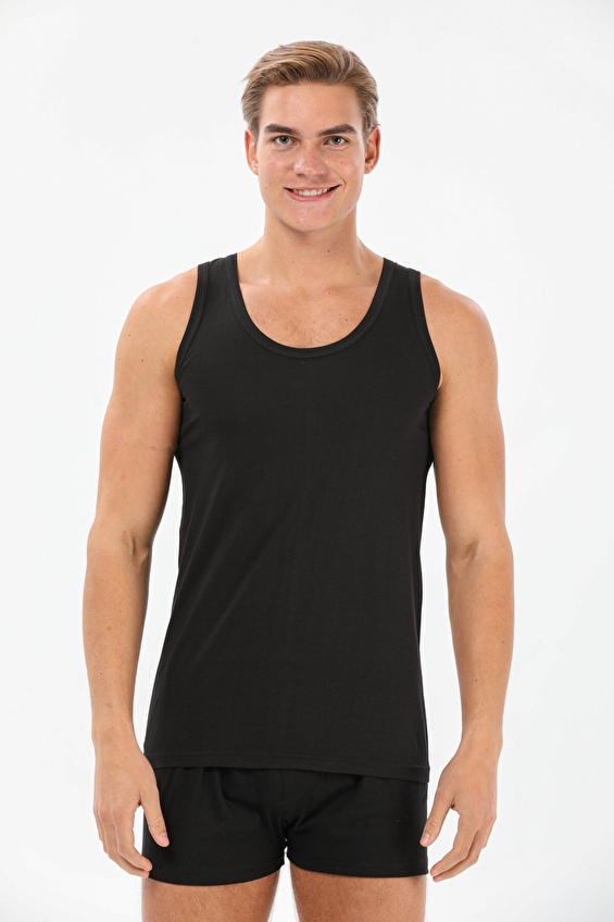 Yıldız Erkek Süper İnce Atlet 121 Siyah Yıldız Erkek Süper İnce Atlet 121 Siyah