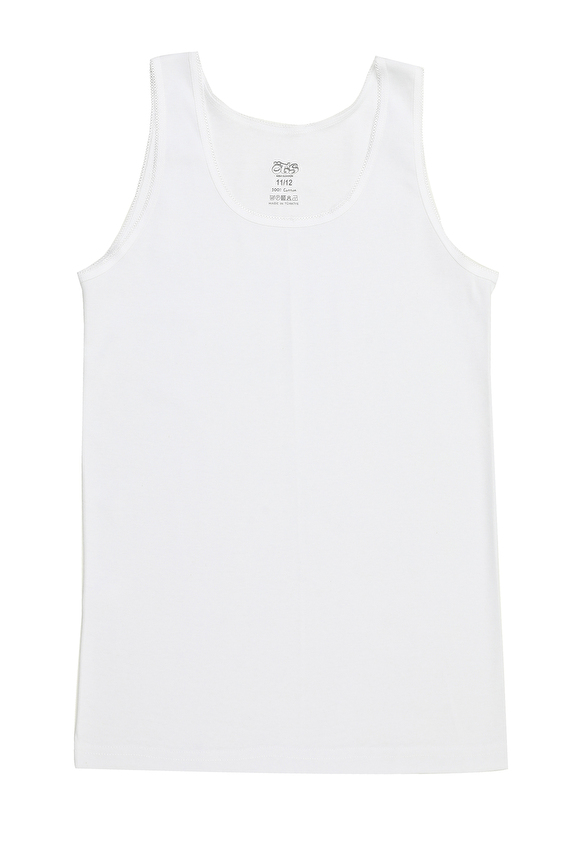 Öts Kız Çocuk Ribana Kalın Askılı Atlet 8036 Beyaz Öts Kız Çocuk Ribana Kalın Askılı Atlet 8036 Beyaz