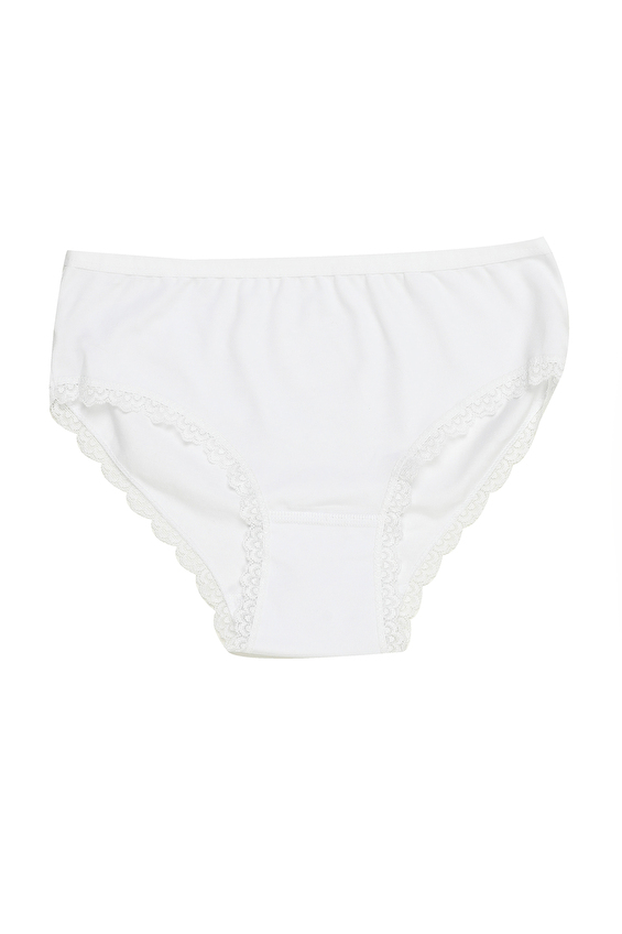 Öts Kız Çocuk Likralı Külot 8242 Beyaz Öts Kız Çocuk Likralı Külot 8242 Beyaz