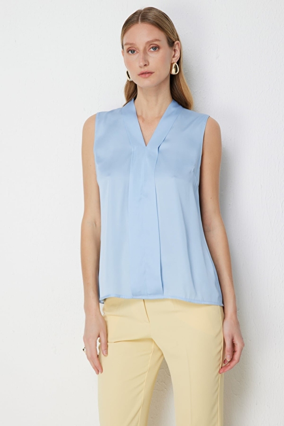 Ekol Kadın Bluz 02004 Mavi Ekol Kadın Bluz 02004 Mavi