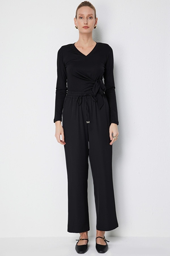 Ekol Kadın Pantolon 04124 Siyah Ekol Kadın Pantolon 04124 Siyah