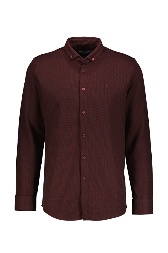 Legato Regular Fit Erkek Gömlek 6600 Bordo Legato Regular Fit Erkek Gömlek 6600 Bordo