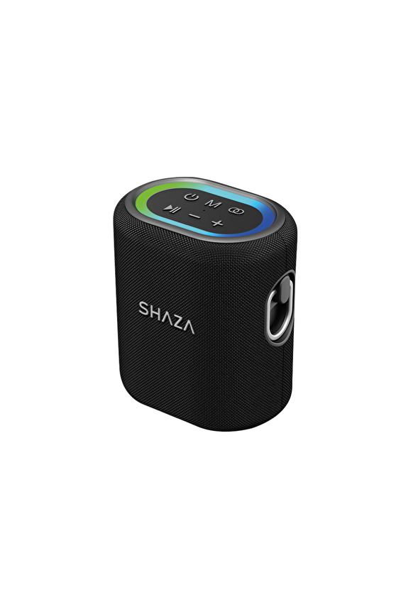 SHAZA Taşınabilir Bluetooth Mikrofonlu Hoparlör - 30W Ses Çıkışı Siyah SHAZA Taşınabilir Bluetooth Mikrofonlu Hoparlör - 30W Ses Çıkışı Siyah