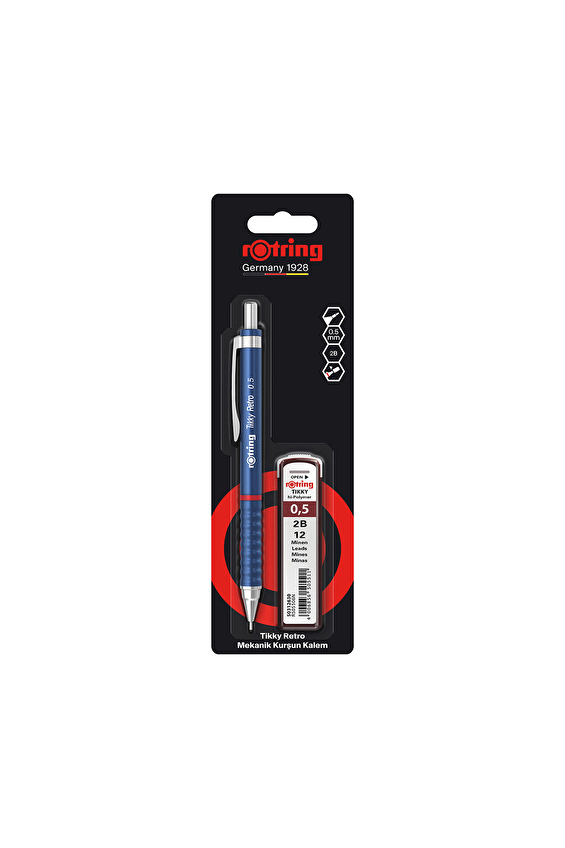 Rotring Versatil Retro Tikky Mekanik Kalem 0.7MM + Min