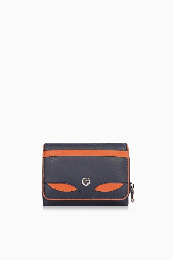 Cengiz Pakel Kadın Portföy 65293 Lacivert/turuncu Cengiz Pakel Kadın Portföy 65293 Lacivert/turuncu