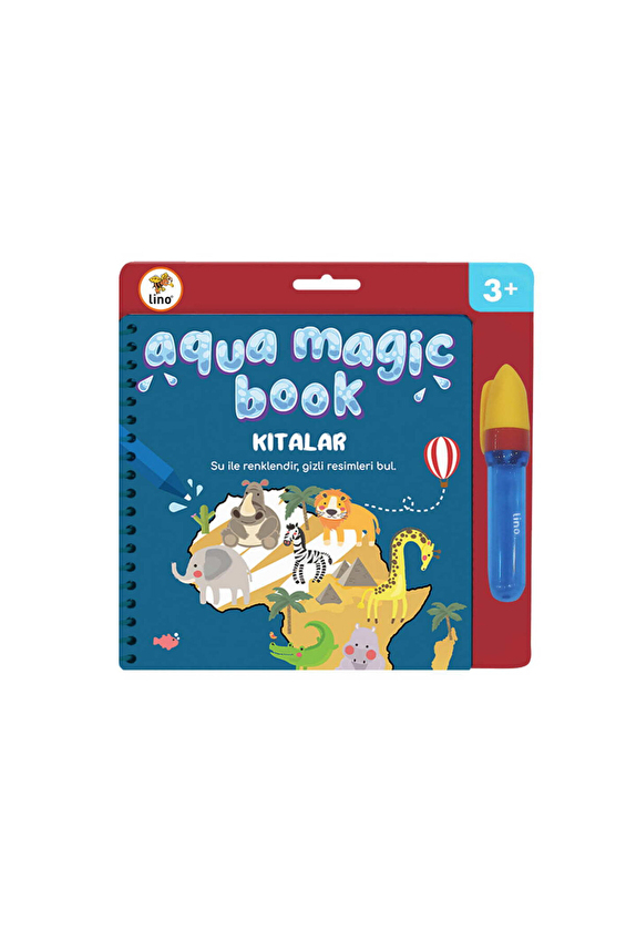 Lino Aqua Magic Book Kıtalar (Sihirli Boyama Kitabı) Lino Aqua Magic Book Kıtalar (Sihirli Boyama Kitabı)