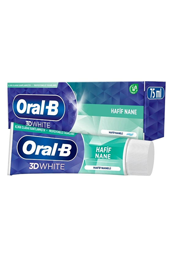 Oral-B Diş Macunu 3DW Hafif Nane 75 ml