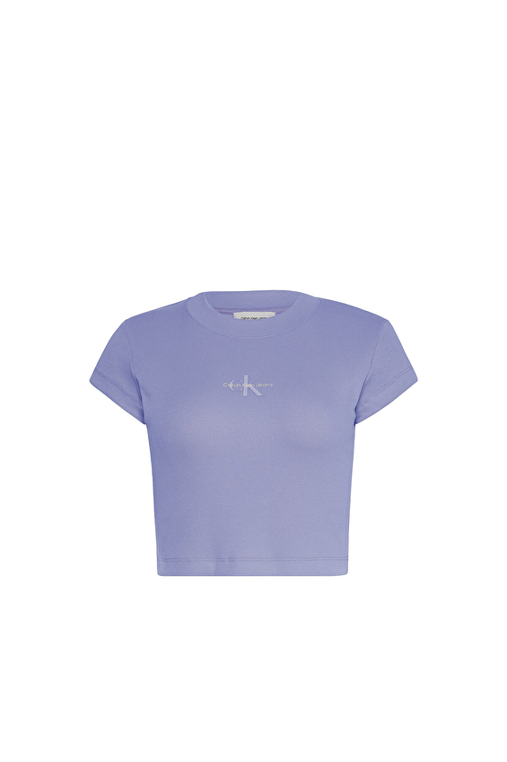 Calvin Klein Jeans Kadın Tişört LV047AB802 Mor Calvin Klein Jeans Kadın Tişört LV047AB802 Mor