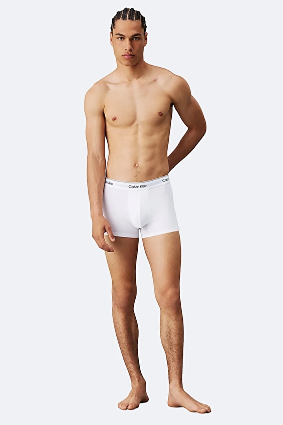 Calvin Klein Erkek 3'lü Boxer LV00NB4392 100 Beyaz Calvin Klein Erkek 3'lü Boxer LV00NB4392 100 Beyaz