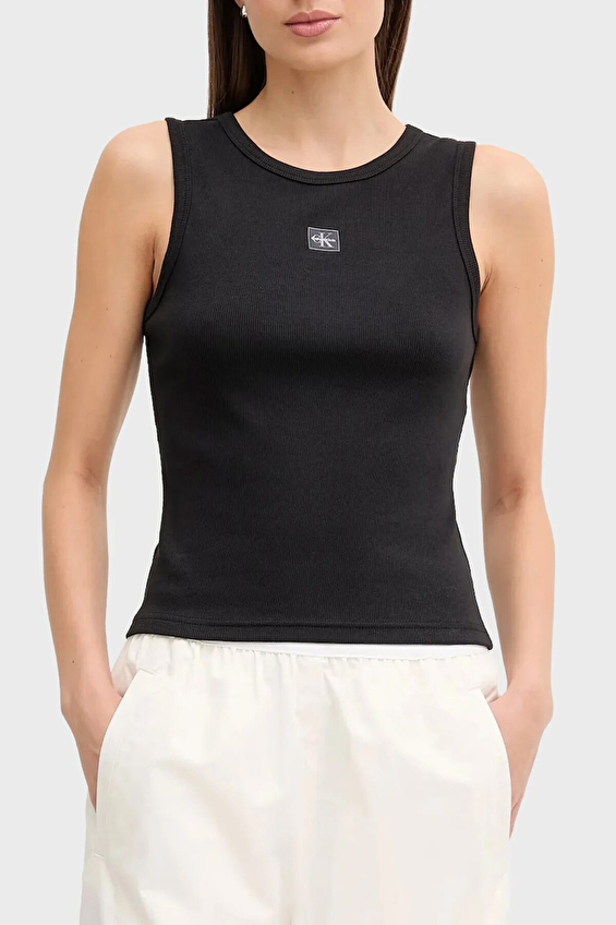 Calvin Klein Jeans Kadın Atlet LV047C201G Siyah Calvin Klein Jeans Kadın Atlet LV047C201G Siyah