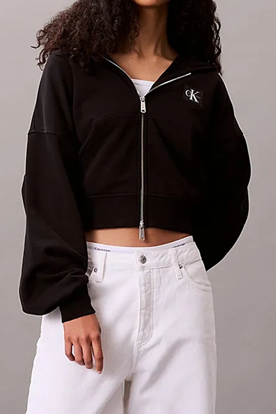 Calvin Klein Jeans Kadın Sweatshirt LV047C216G Siyah Calvin Klein Jeans Kadın Sweatshirt LV047C216G Siyah