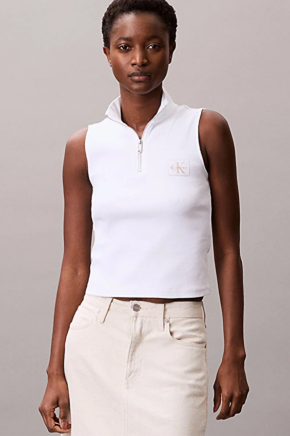 Calvin Klein Jeans Kadın Atlet LV047C909G Beyaz Calvin Klein Jeans Kadın Atlet LV047C909G Beyaz