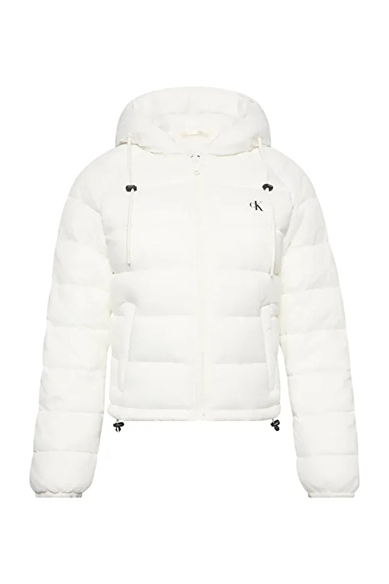 Calvin Klein Jeans Kadın Ceket LV047C521G Beyaz Calvin Klein Jeans Kadın Ceket LV047C521G Beyaz