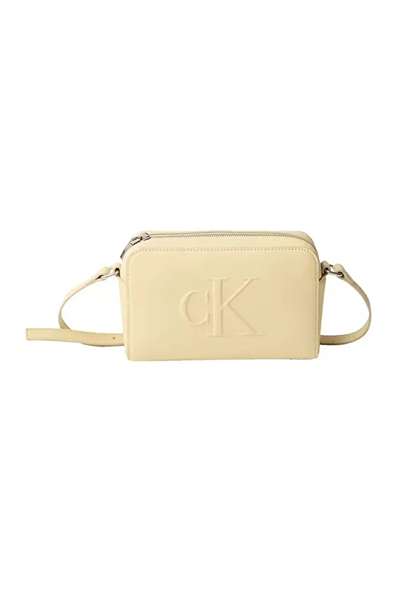 Calvin Klein Jeans Kadın Çapraz Çanta LV04K3036GRM0 Bej Calvin Klein Jeans Kadın Çapraz Çanta LV04K3036GRM0 Bej